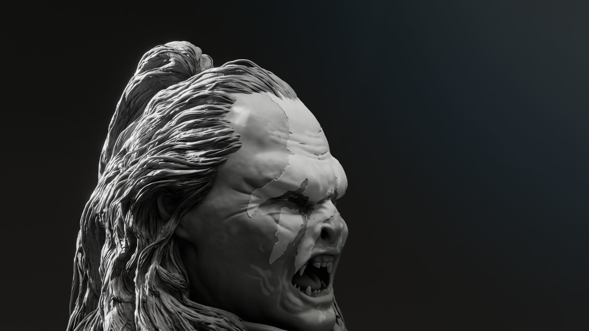 Lawrence Makoare - Lurtz - The Lord OF The RIngs 3D print model_12