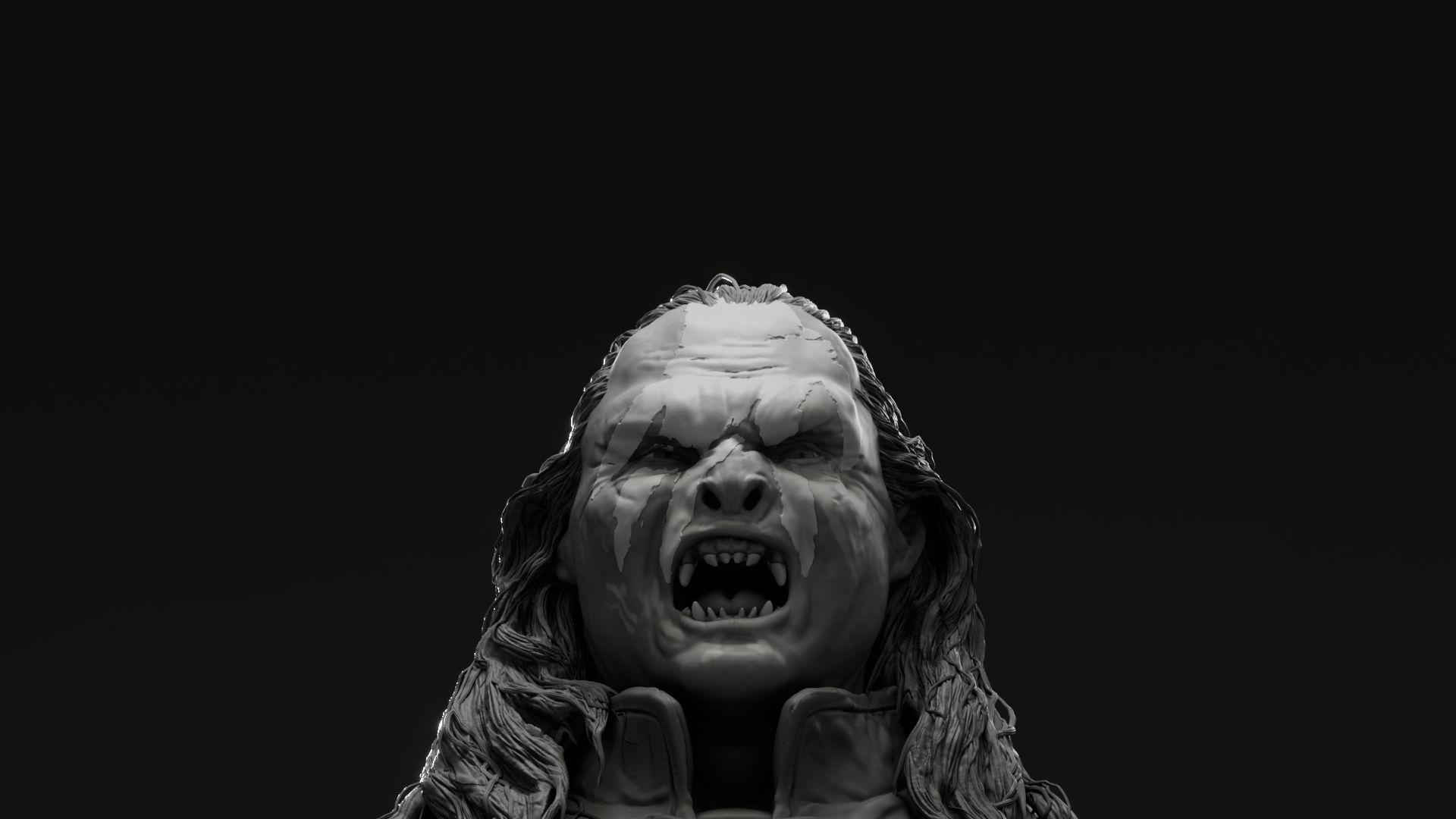 Lawrence Makoare - Lurtz - The Lord OF The RIngs 3D print model_7