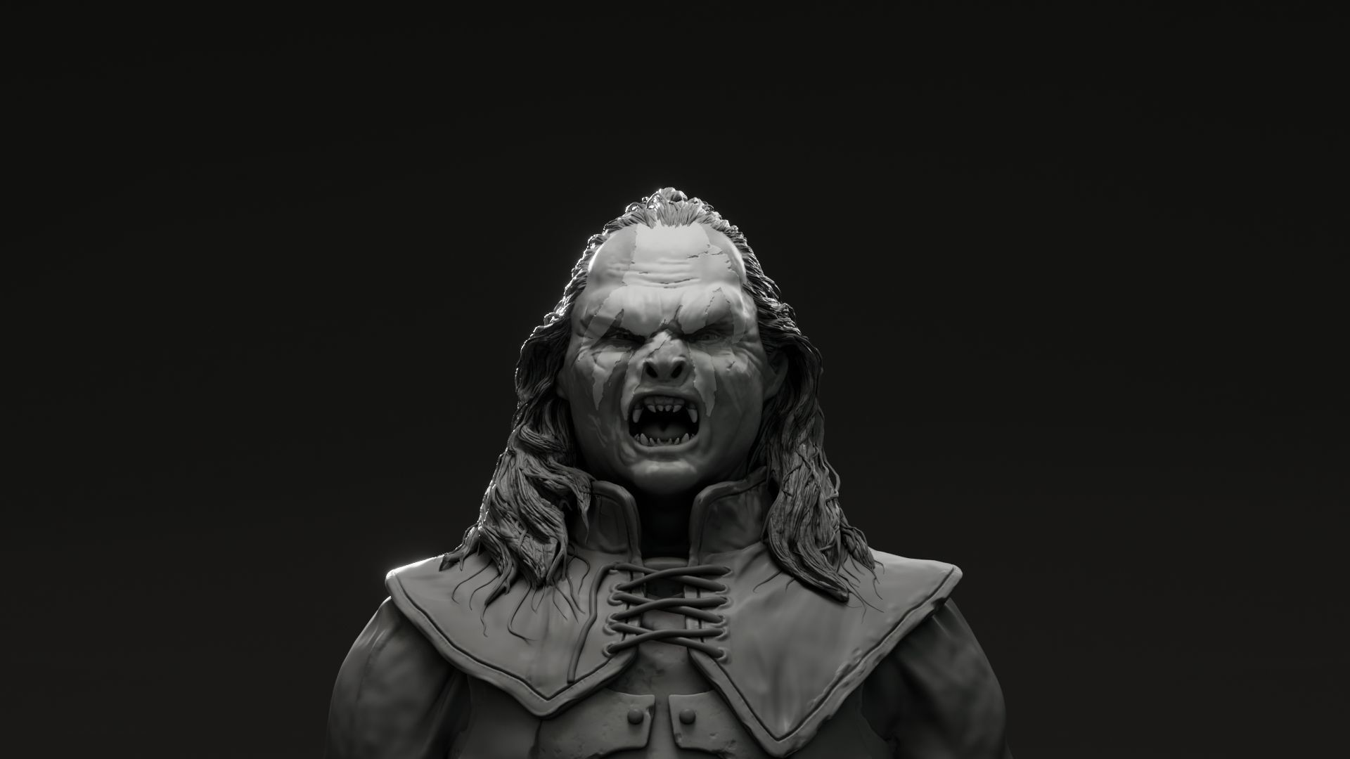 Lawrence Makoare - Lurtz - The Lord OF The RIngs 3D print model_6