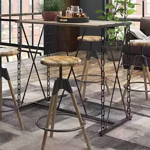 Maidenhead Mediaval Bar Dining Table