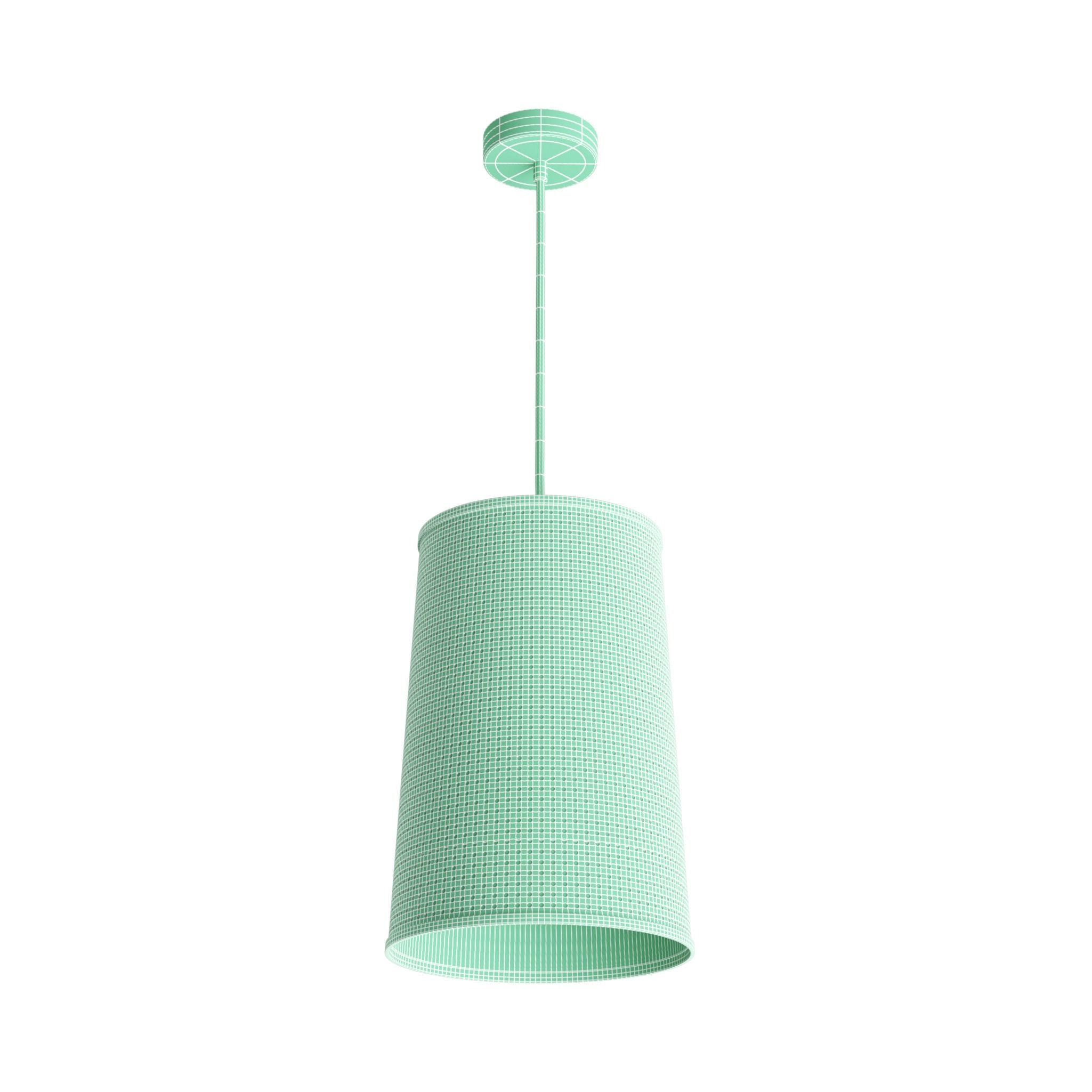 ROMA Ceiling Lamp Low-poly 3D model_2