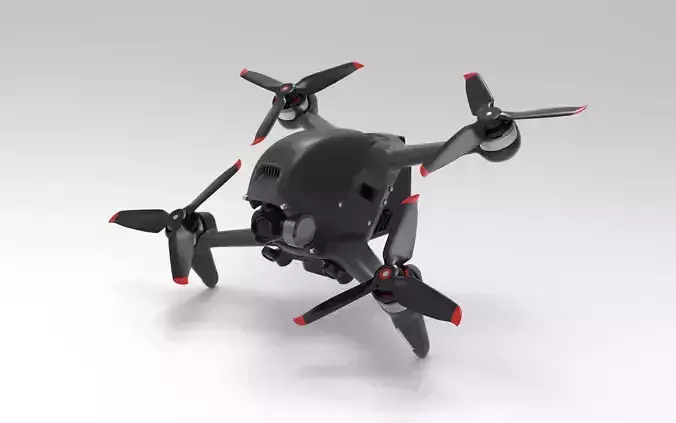 DJI FPV Drone 3D model