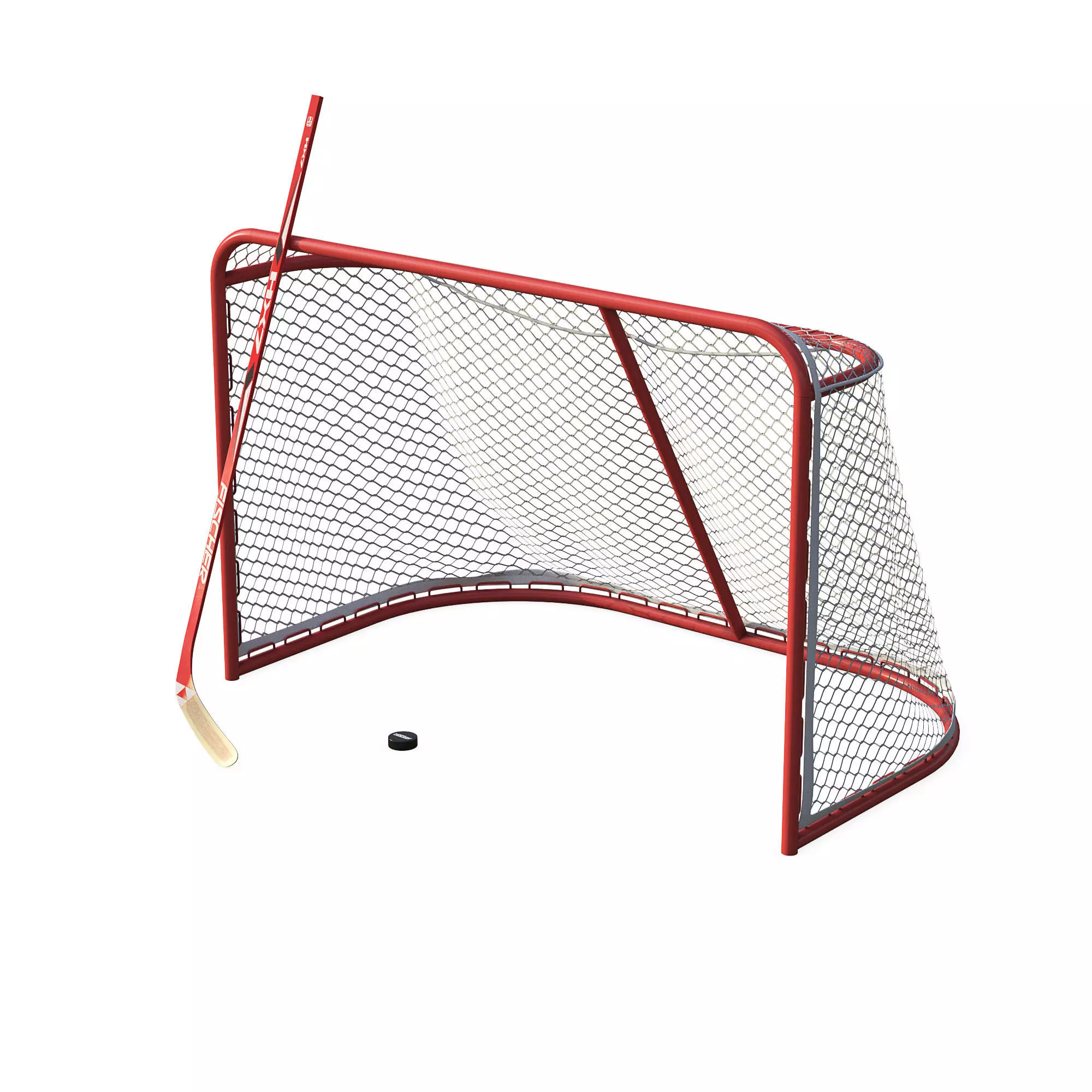 Hockey Gates 3D model_0