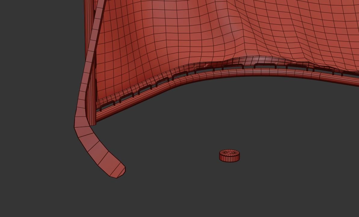 Hockey Gates 3D model_7