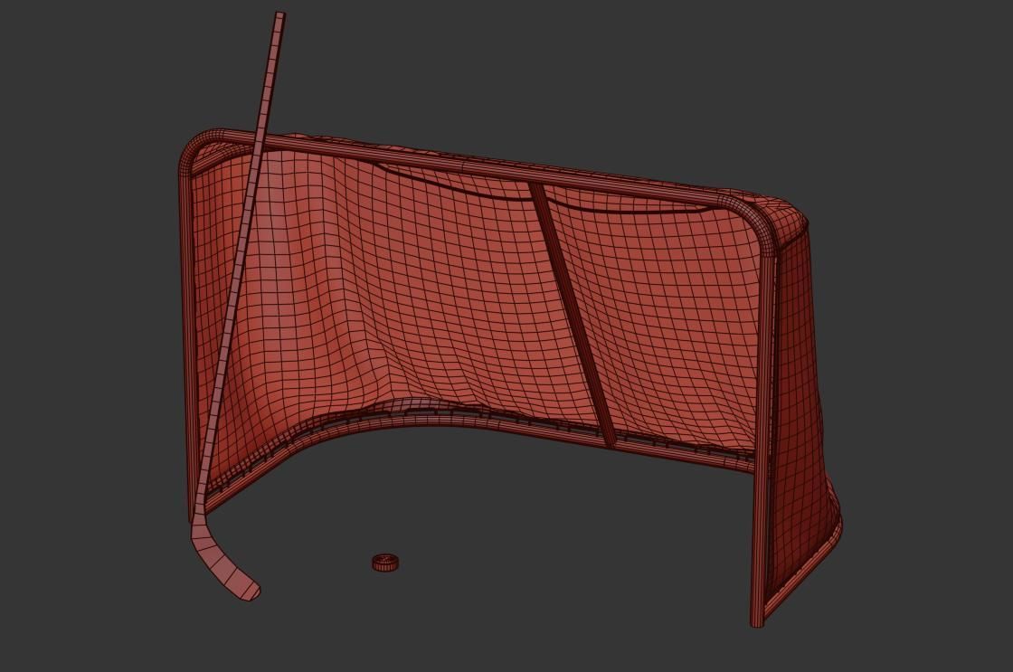 Hockey Gates 3D model_5