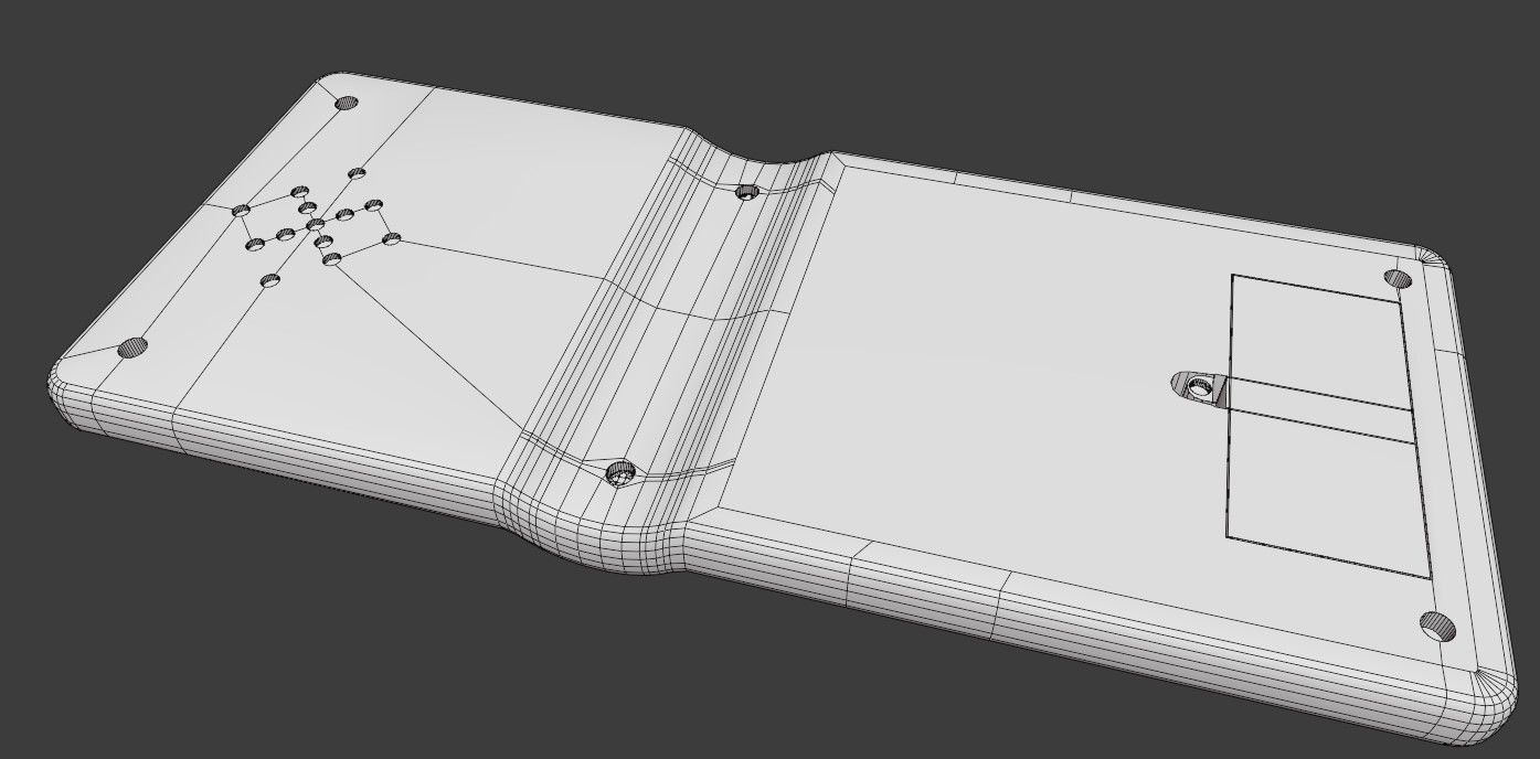 Brick Game - Non-Destructive Low-poly 3D model_7