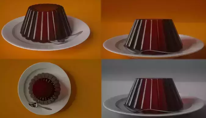  ANIMATED JELLY  3D model
