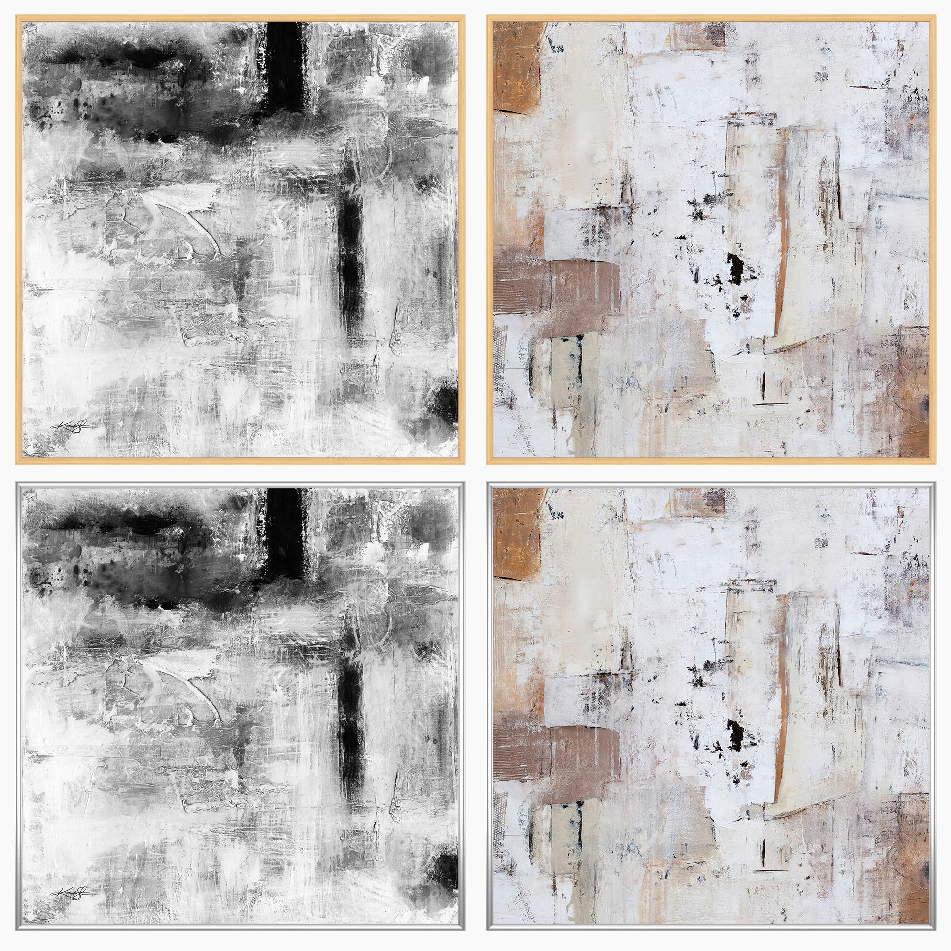 Wall Art Set 3506 3D model_2