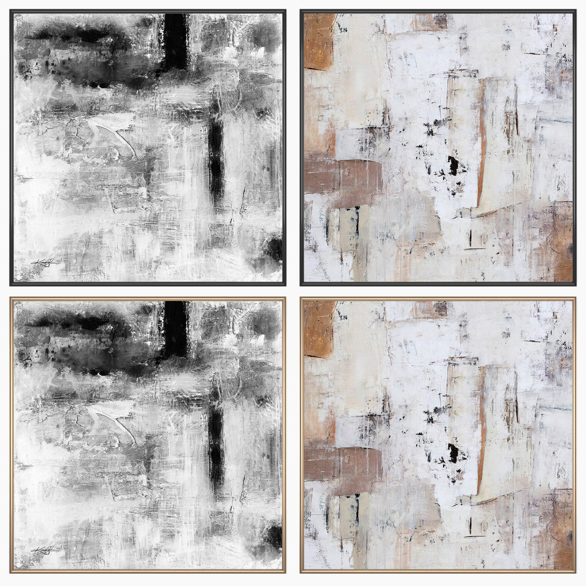 Wall Art Set 3506 3D model_1