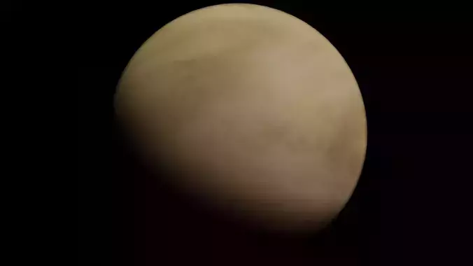 Venus Atmosphere - made in Blender