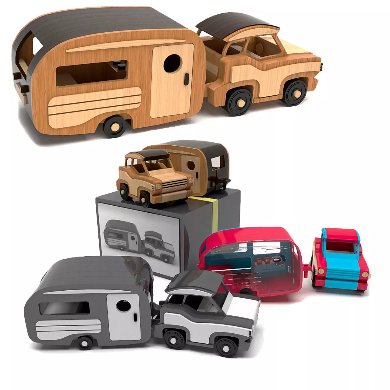 Free Toy Car Free 3D model
