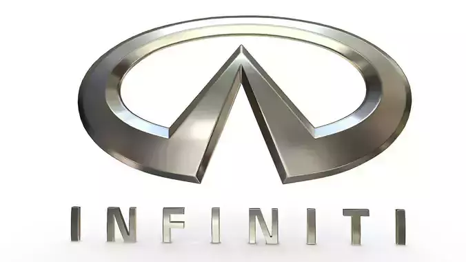 infiniti logo 3D model