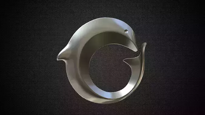 irisbus logo 3D model irisbus logo 3D model