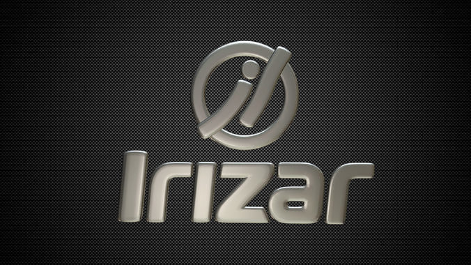irizar logo 3D model