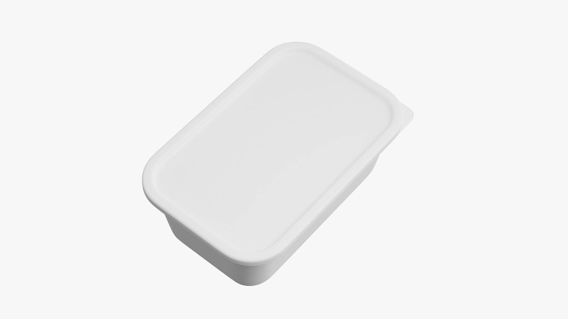 Meal Container Low-poly 3D model_14