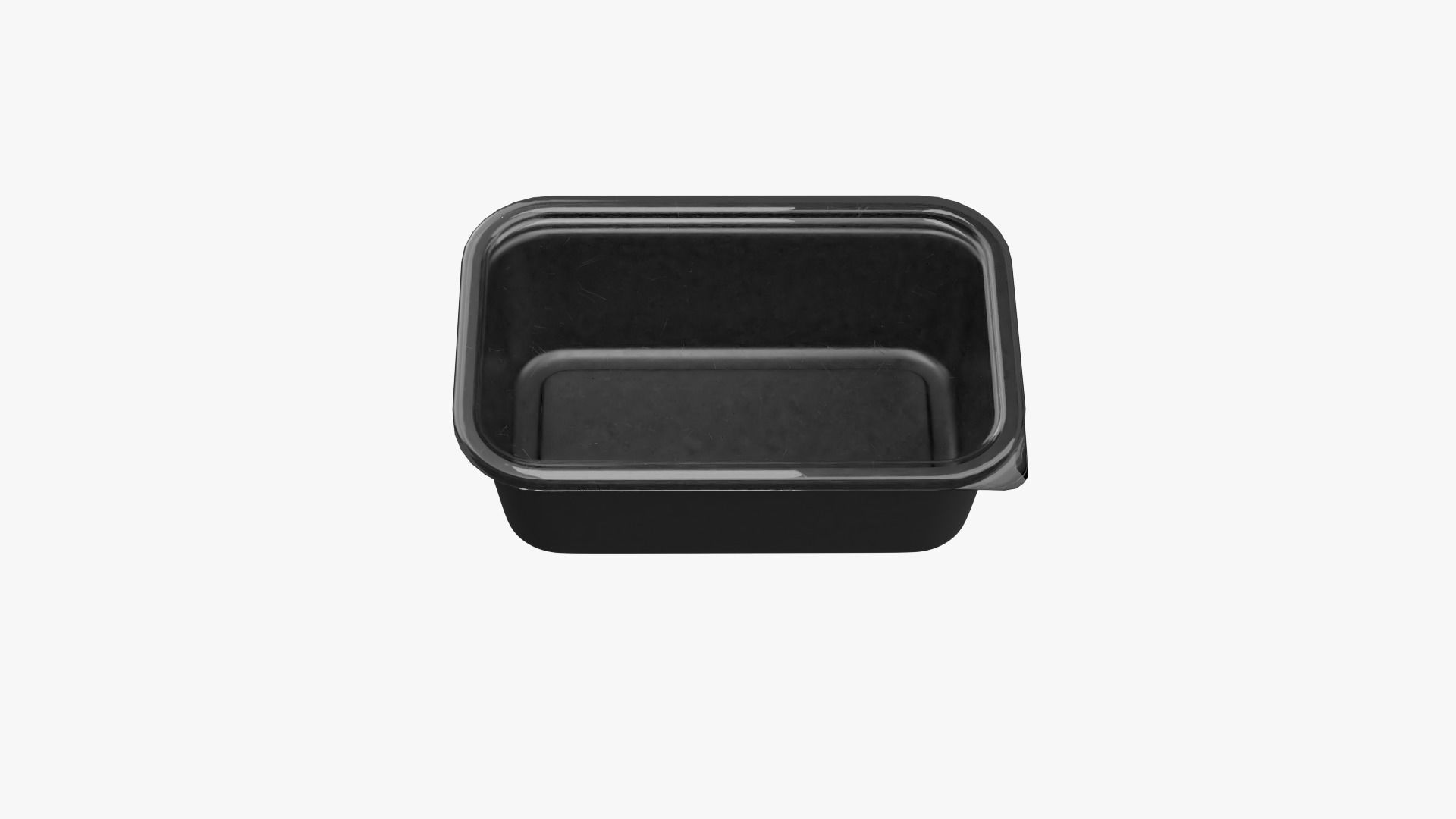 Meal Container Low-poly 3D model_1