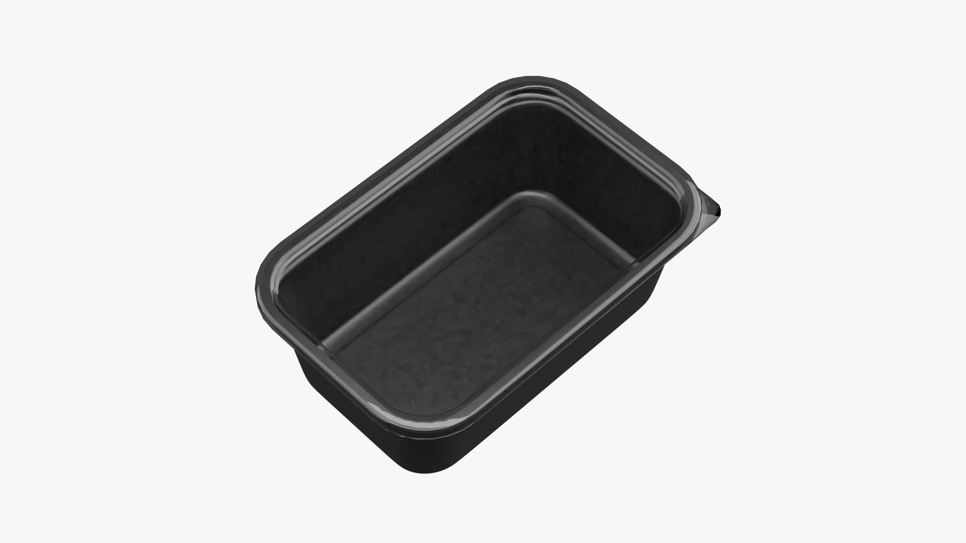Meal Container Low-poly 3D model_3