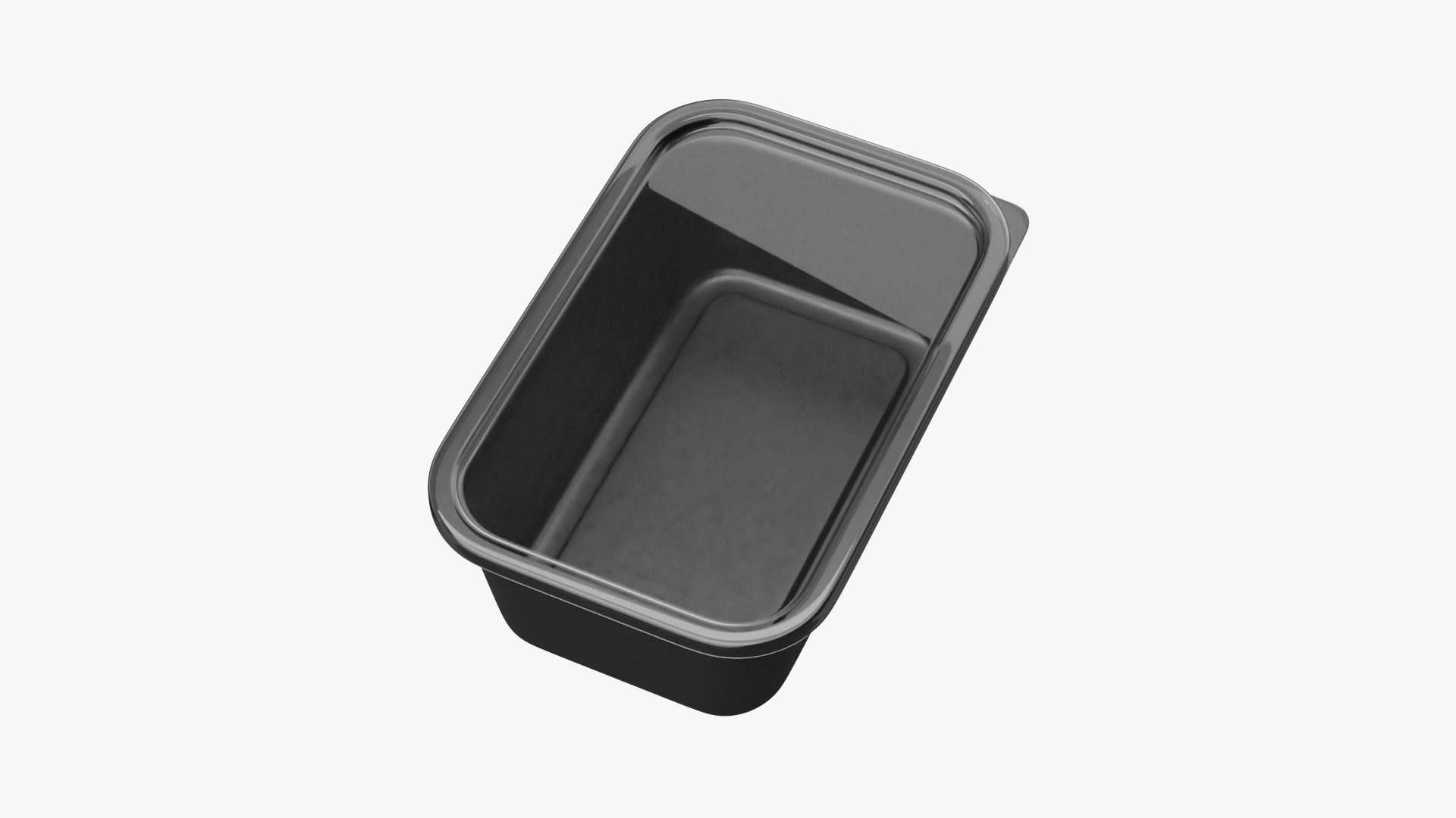 Meal Container Low-poly 3D model_7