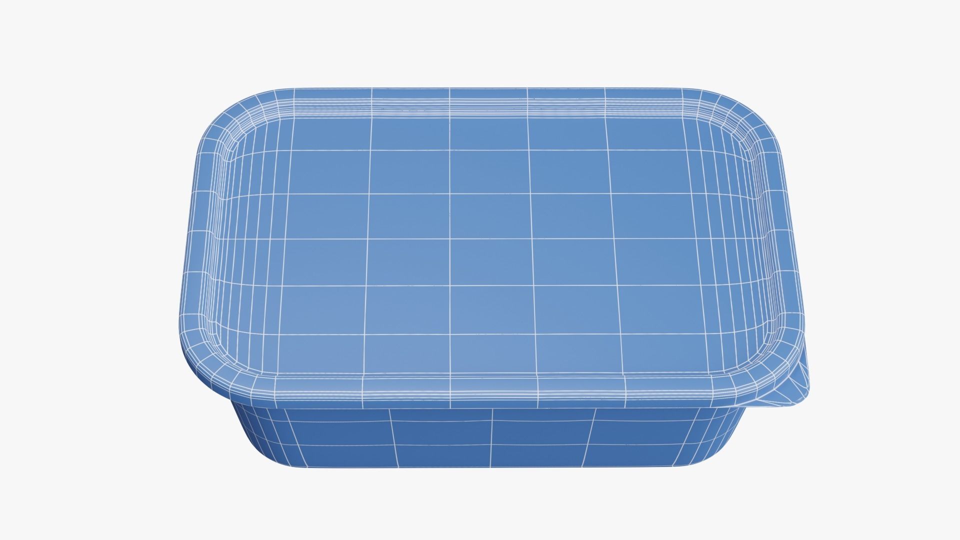 Meal Container Low-poly 3D model_24