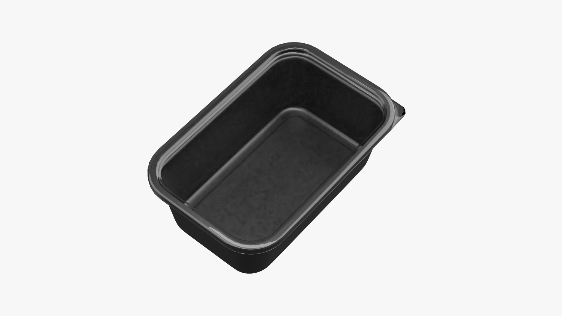Meal Container Low-poly 3D model_5