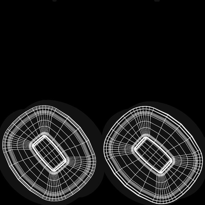 Meal Container Low-poly 3D model_25