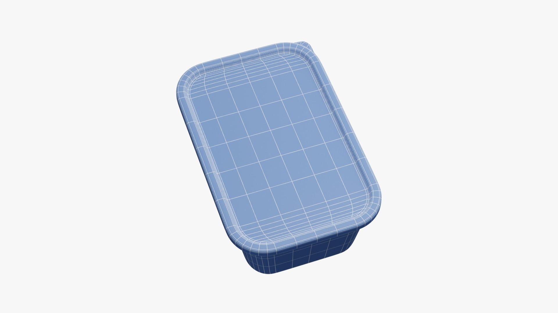 Meal Container Low-poly 3D model_22