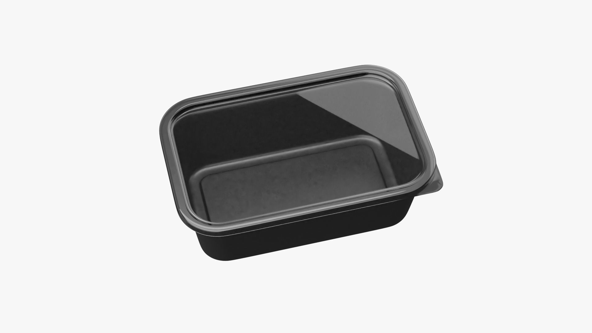 Meal Container Low-poly 3D model_8