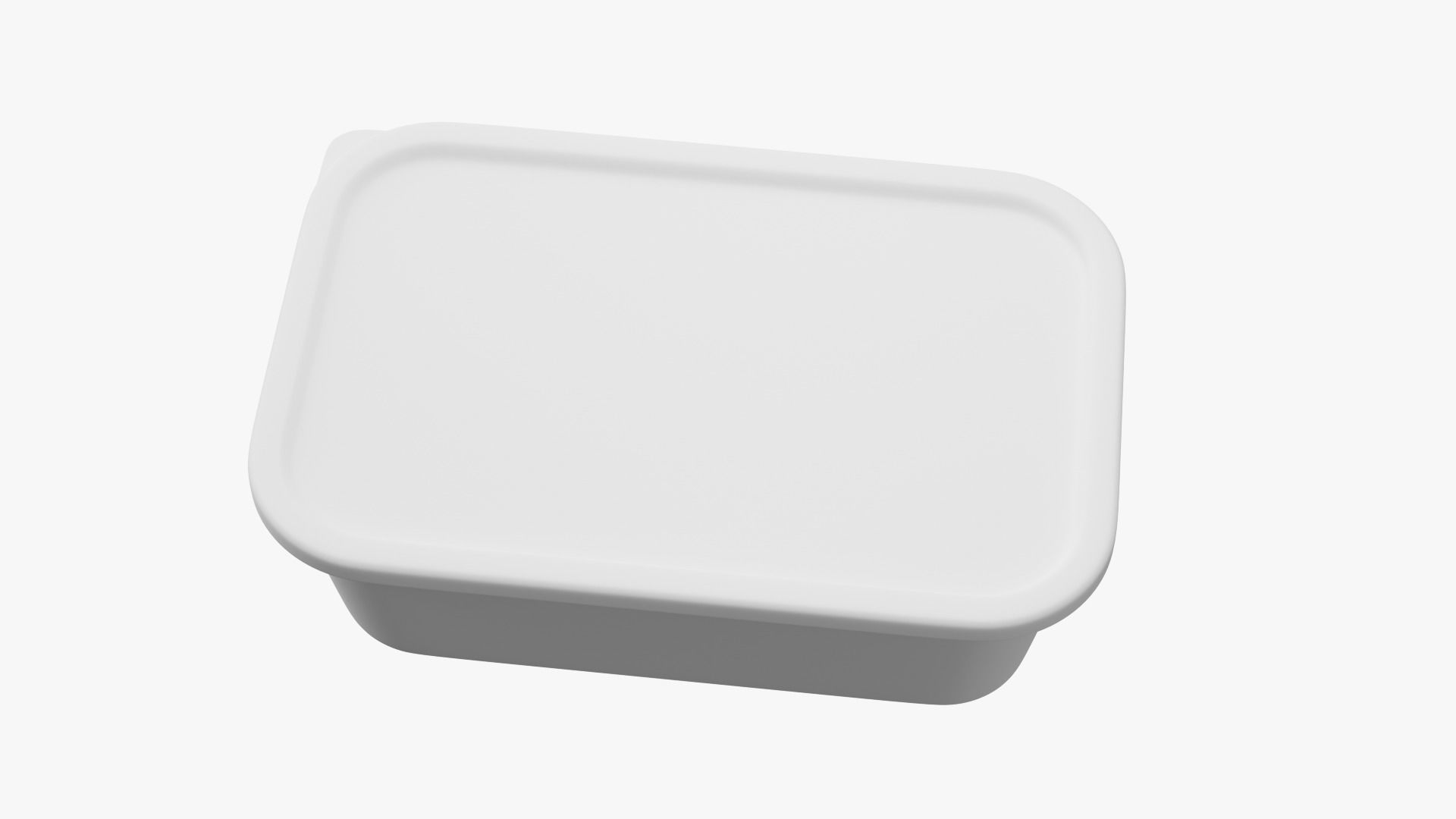 Meal Container Low-poly 3D model_11