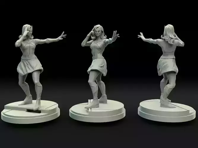 Marvel crisis protocol jean grey presupported included