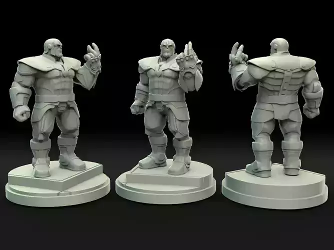 Marvel crisis protocol Thanos presupported included 3D print model