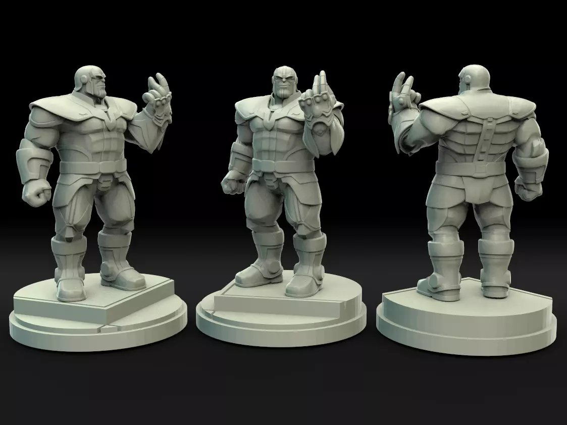 Marvel crisis protocol Thanos presupported included 3D print model