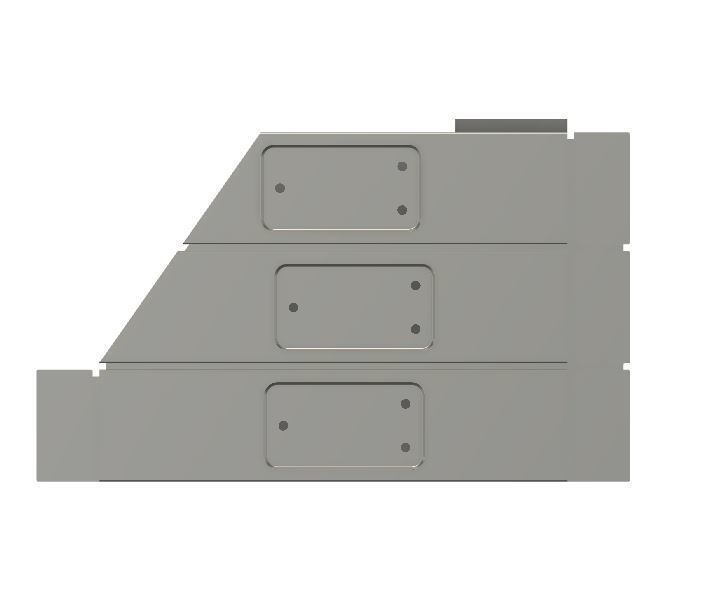 Model Railway Lineside Sleeper Ballast Bins 3D print model_11