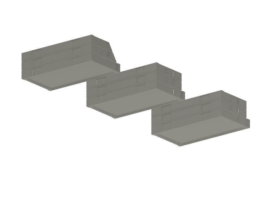 Model Railway Lineside Sleeper Ballast Bins 3D print model_9