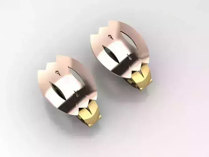 34 TRENDING DESIGNER EARRING FOR WOMEN 3DM  DETAILS  3D print model