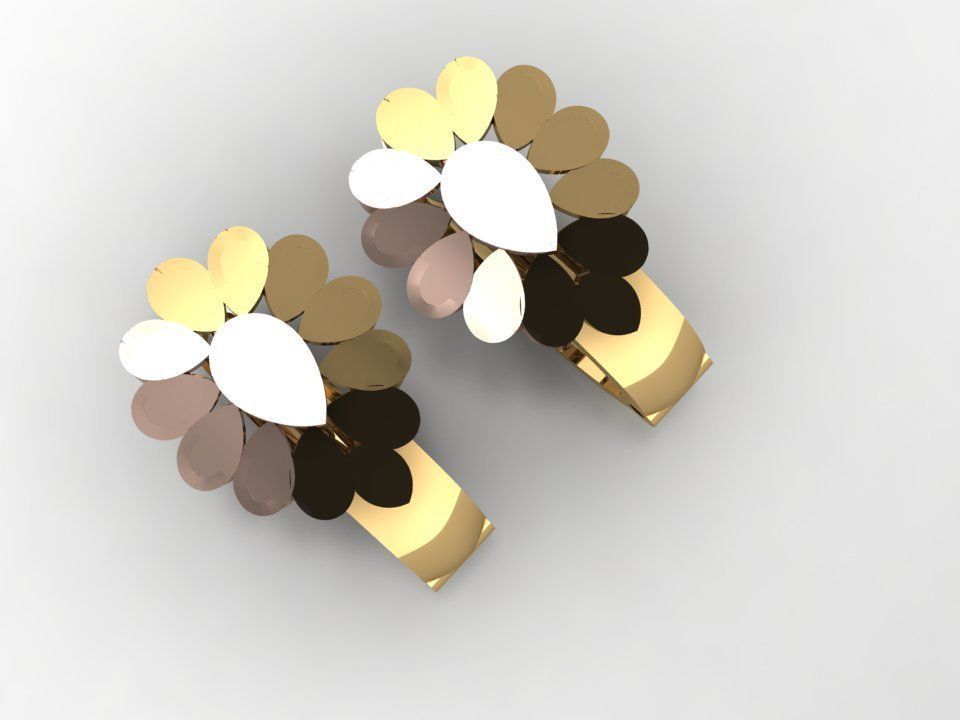 34 TRENDING DESIGNER EARRING FOR WOMEN 3DM  DETAILS  3D print model_14