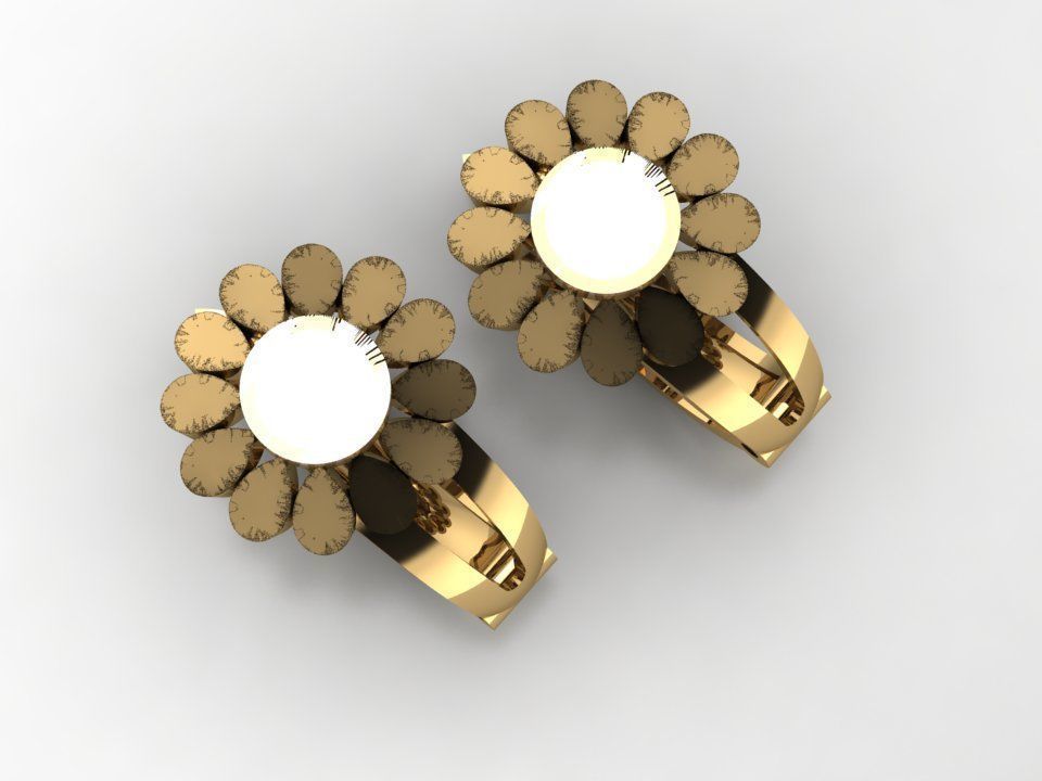34 TRENDING DESIGNER EARRING FOR WOMEN 3DM  DETAILS  3D print model_8