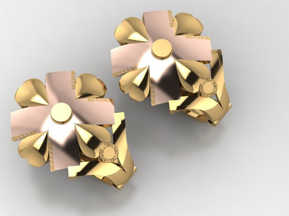 34 TRENDING DESIGNER EARRING FOR WOMEN 3DM  DETAILS  3D print model_16