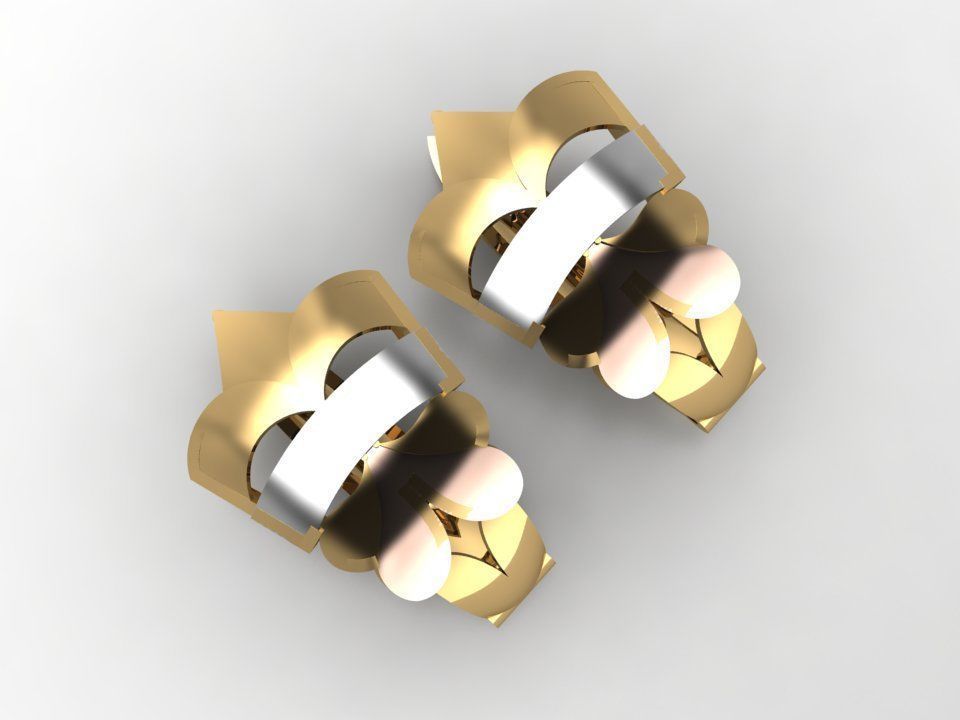 34 TRENDING DESIGNER EARRING FOR WOMEN 3DM  DETAILS  3D print model_2