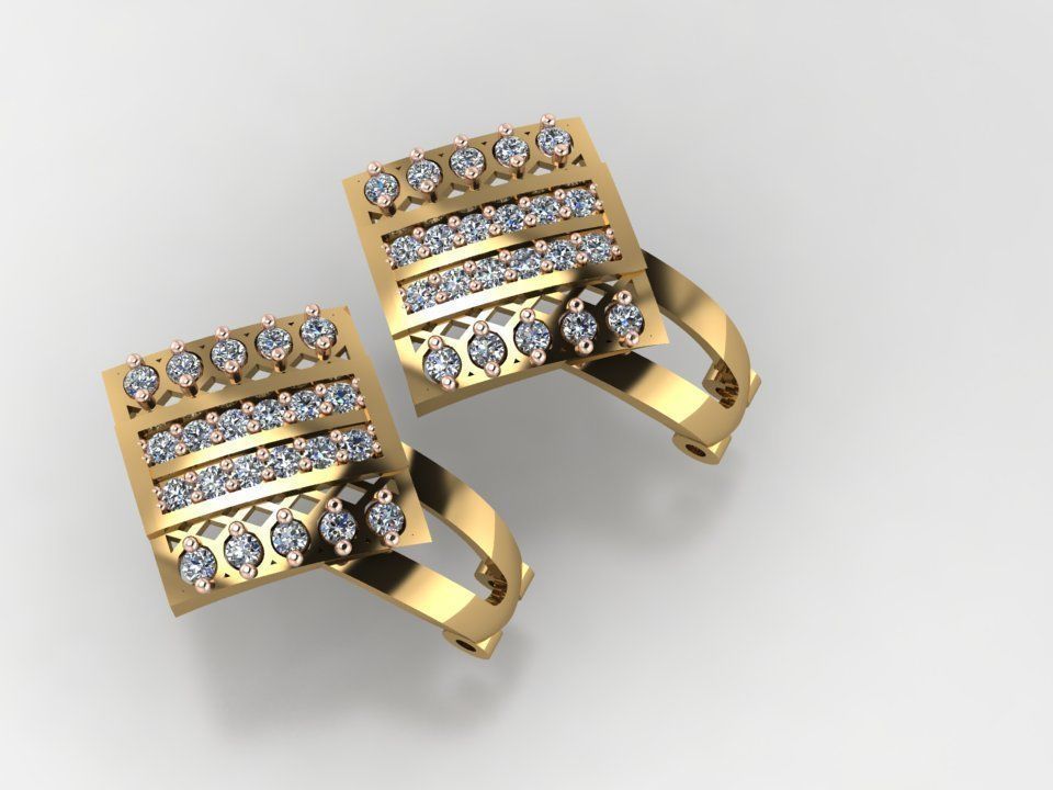 34 TRENDING DESIGNER EARRING FOR WOMEN 3DM  DETAILS  3D print model_30