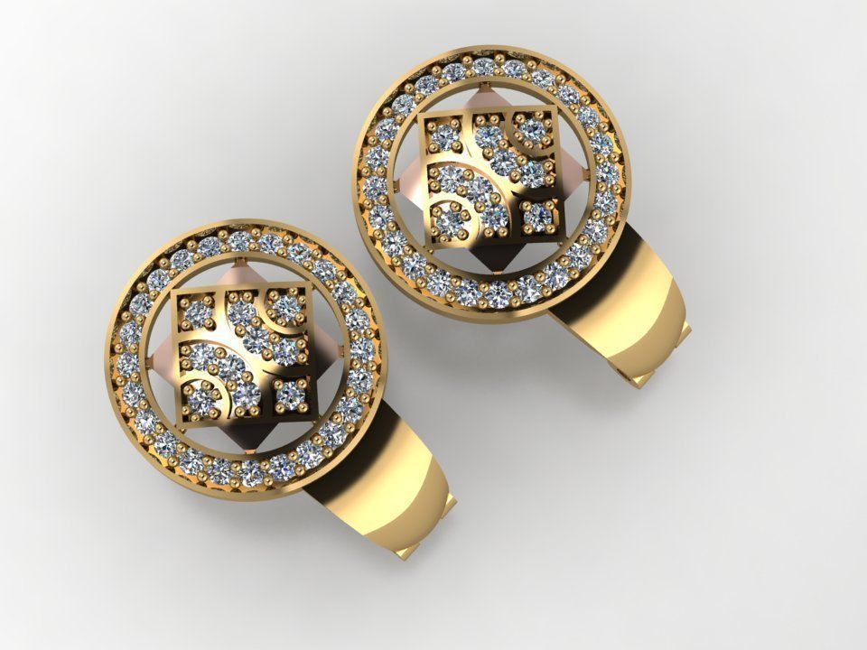 34 TRENDING DESIGNER EARRING FOR WOMEN 3DM  DETAILS  3D print model_5
