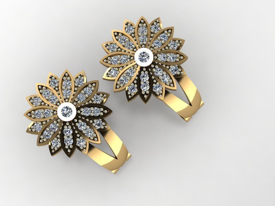 34 TRENDING DESIGNER EARRING FOR WOMEN 3DM  DETAILS  3D print model_13