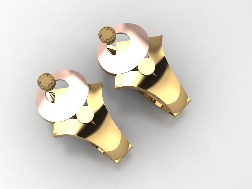 34 TRENDING DESIGNER EARRING FOR WOMEN 3DM  DETAILS  3D print model_21