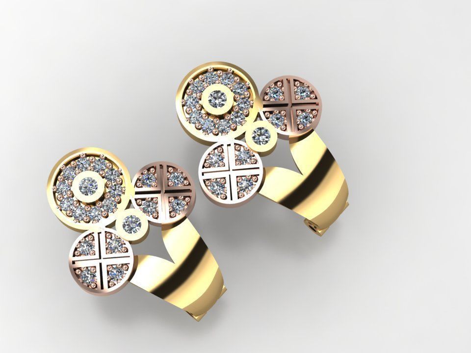 34 TRENDING DESIGNER EARRING FOR WOMEN 3DM  DETAILS  3D print model_20