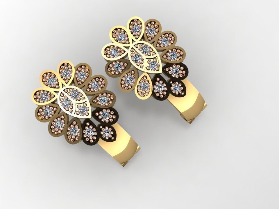 34 TRENDING DESIGNER EARRING FOR WOMEN 3DM  DETAILS  3D print model_15