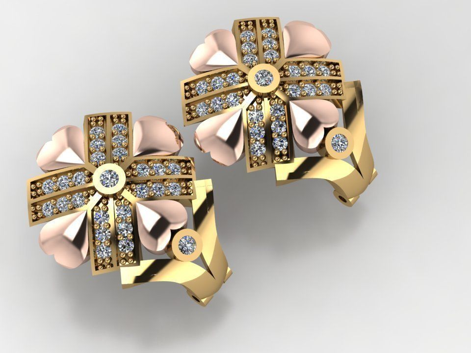 34 TRENDING DESIGNER EARRING FOR WOMEN 3DM  DETAILS  3D print model_17
