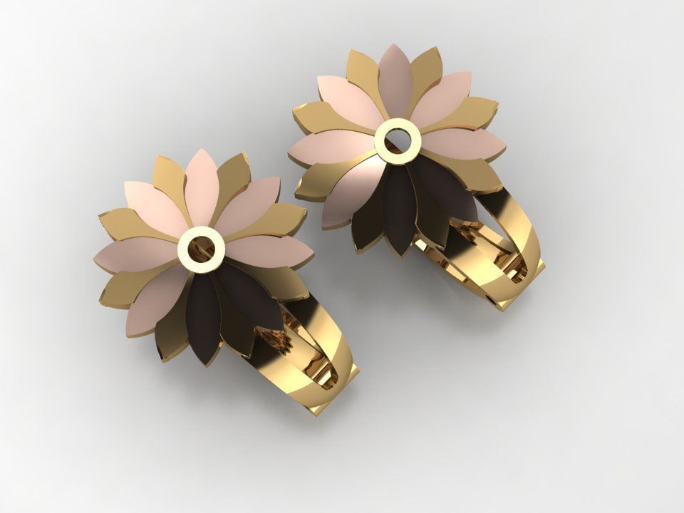 34 TRENDING DESIGNER EARRING FOR WOMEN 3DM  DETAILS  3D print model_10