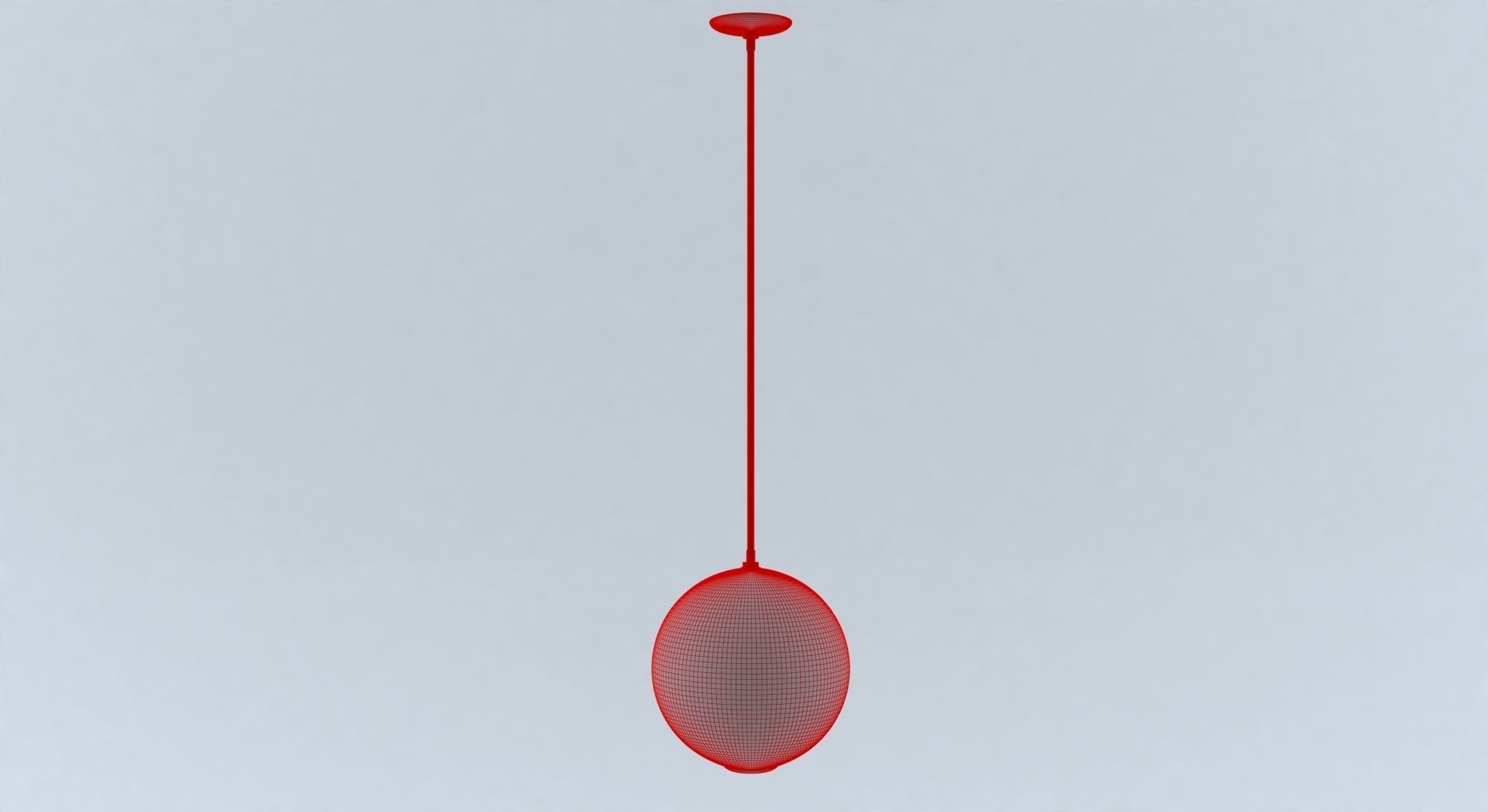 Crystal Chandelier Ceiling  Free 3D model_2