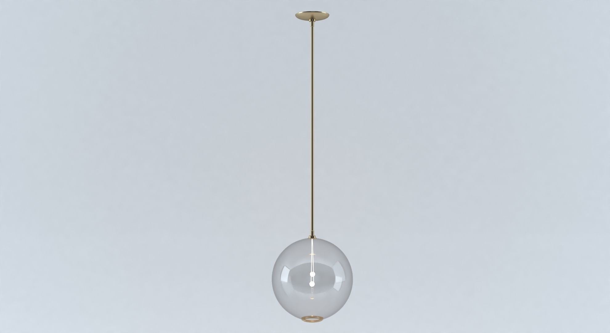 Crystal Chandelier Ceiling  Free 3D model_1