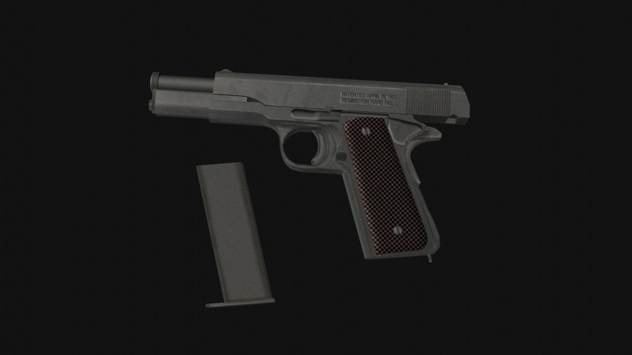Fps Weapon Pack Low-poly 3D model_17