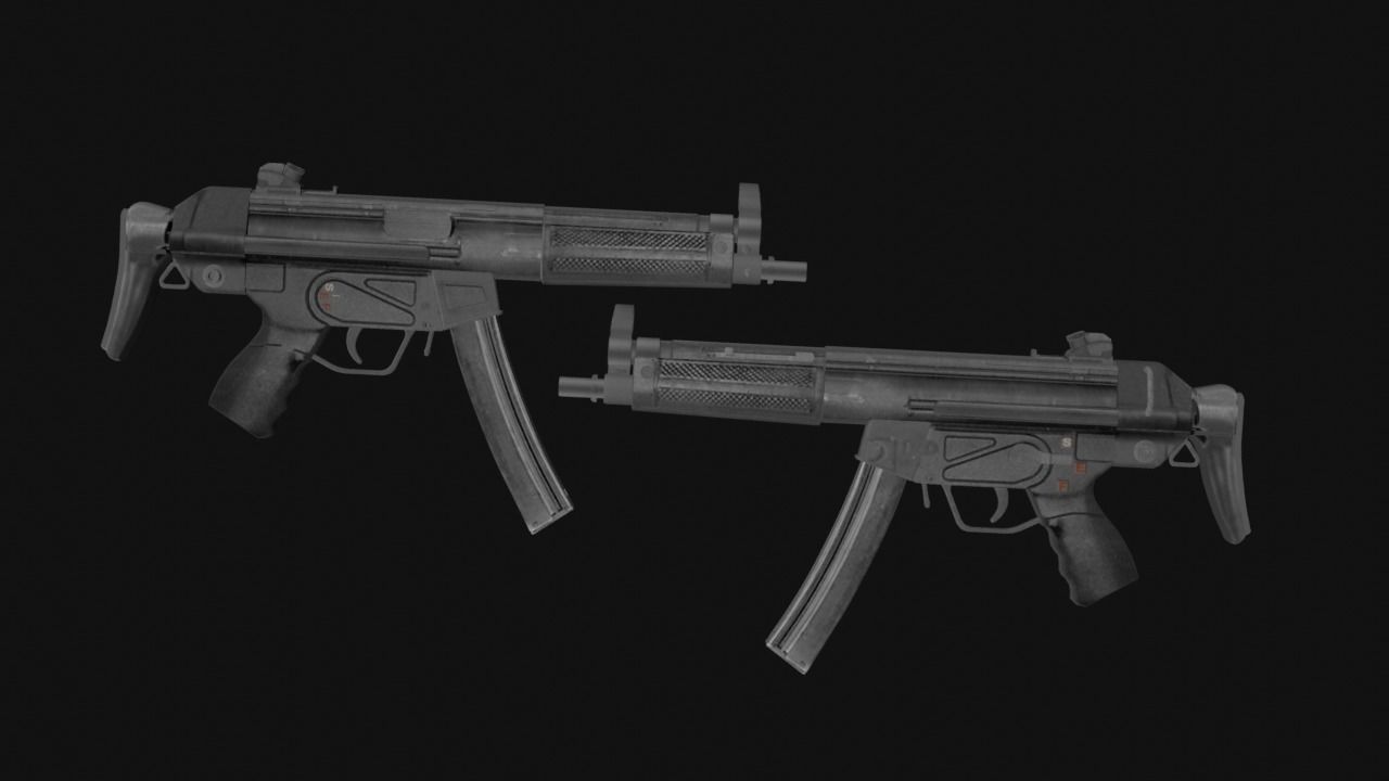 Fps Weapon Pack Low-poly 3D model_19